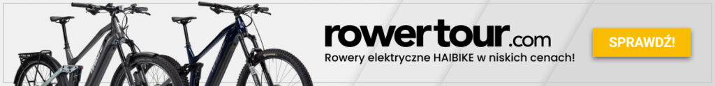 Reklama rowerów elektrycznych w Rowertour.com