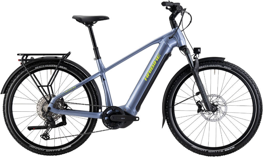 Rower elektryczny SUV Haibike Trekking 7.5 High błękitny